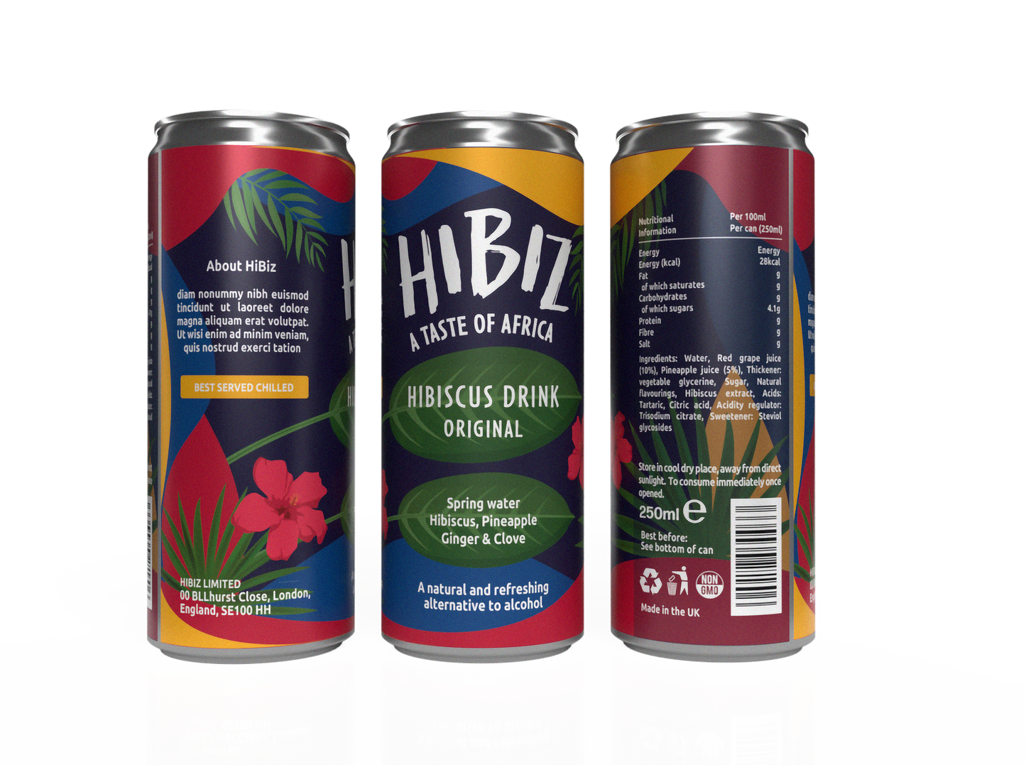 HiBiZ Spicy Pack (12 x 330ml)